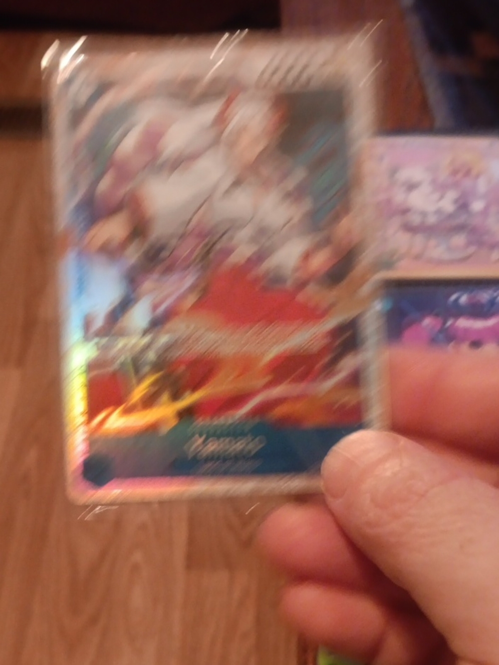 Collectible Holographic Game Card - Multi-Color